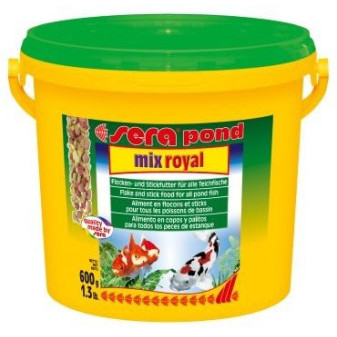 Sera kompletní krmivo pro ryby v jezírku Pond Mix Royal 3000ml Nature