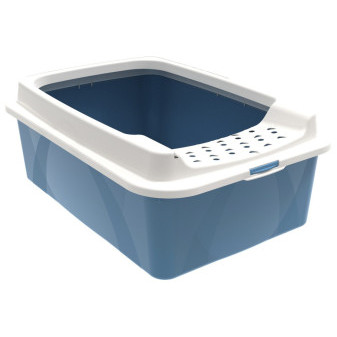 GIMCAT Bea WC s okrajom, modré 57x39x21cm