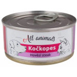 Mačkopes STEAK z hovädzej svaloviny 100g