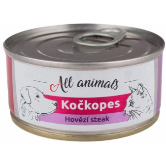 Mačkopes STEAK z hovädzej svaloviny 100g