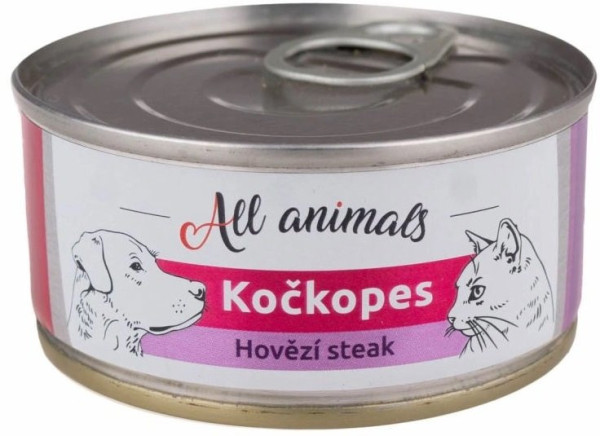 Mačkopes STEAK z hovädzej svaloviny 100g