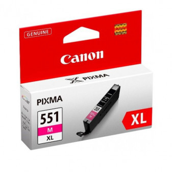 Canon CLI-551 XL M originálny cartridge magenta pre Pixma iP7250, MG5450, MG6350 veľká