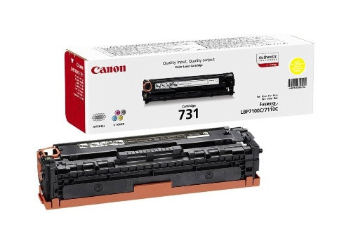 Canon CRG-731 originálny toner yellow pre LBP-7100Cn, 7110Cw, MF 8280Cw, 1 500str.