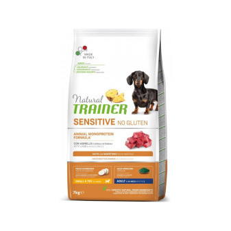 Trainer Sensitive No Gluten Adult Mini jahňa&ryža 7kg