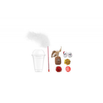 Huhubamboo vianočný mix hračiek v tégliku