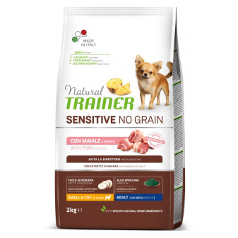 Trainer Natural Sensitive NO GRAIN MINI bravčové 2kg