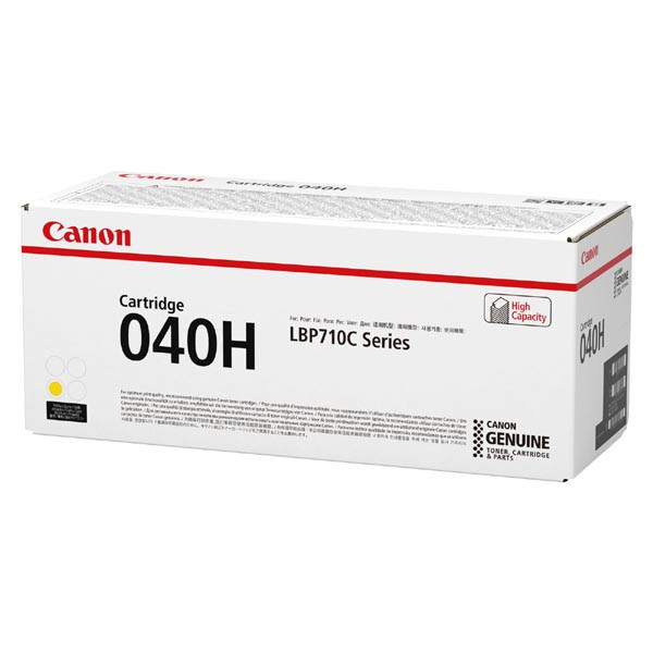 Canon originálny toner 040H, yellow, 10000str., 0455C001, 0455C002, vysoký výkon, Canon imageCL