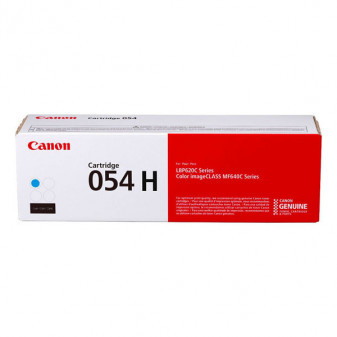 Canon originálny toner 054HC, cyan, 2300str., 3027C002, vysoký výkon, Canon i-SENSYS LBP621Cw,