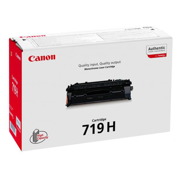 Canon originálny toner CRG719H, black, 6400str., 3480B002, vysokokvalitná, Canon i-SENSYS LBP-630