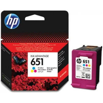 HP originálny atrament C2P11AE (651) color