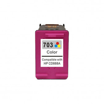 Alternatíva Color X atrament HP CD888AE, No.703, tricolor, 10ml