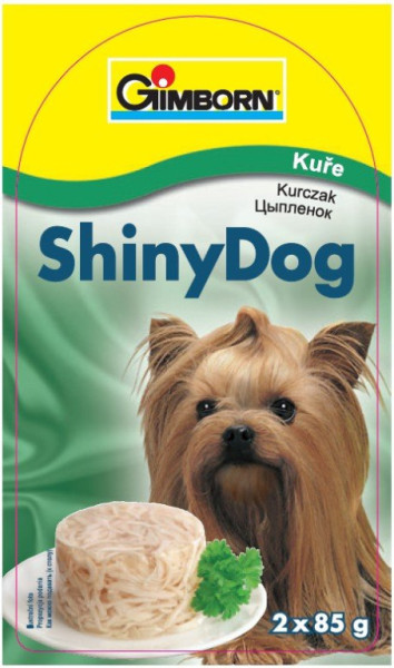 ShinyDog konzerva kuracie 2x85g