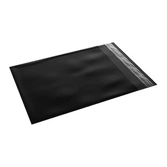 Plastová obálka 325 x 420 - 100 ks EKO čierna