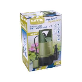 čerpadlo ponorné na znečistenú vodu, 400W, 7500l/h