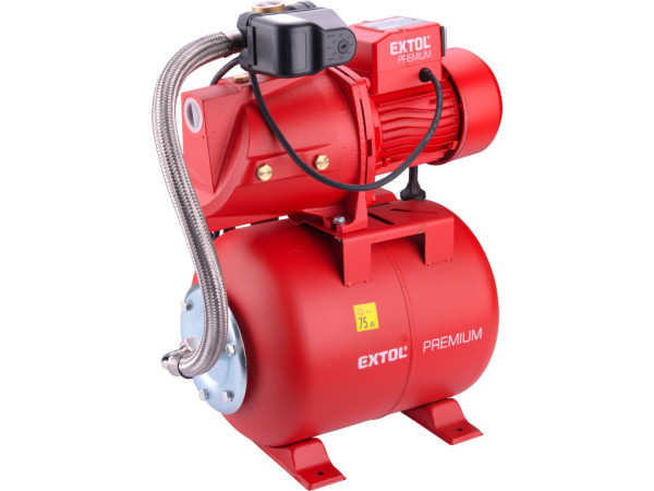 čerpadlo prúdové s tlakovou nádobou, 750W, 5270l/h