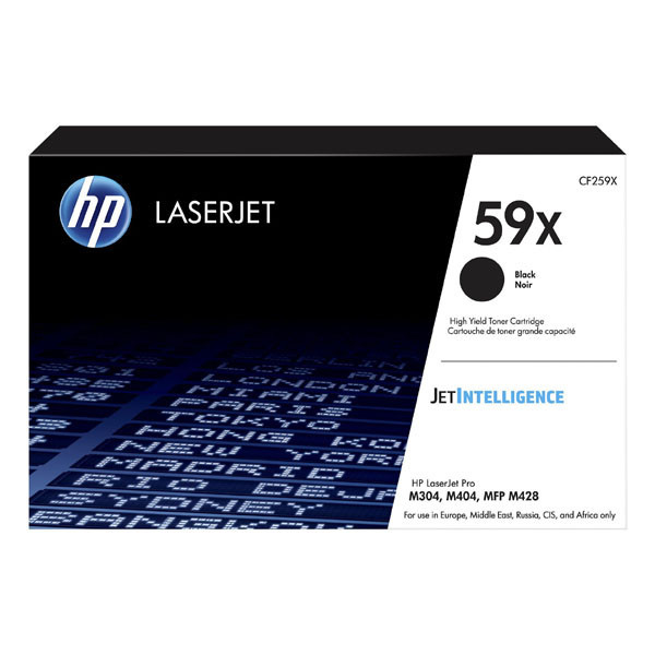 HP originálny toner black, 10000str., HP 59X, vysokokvalitná, HP LaserJet Pro M404, M403, LaserJe