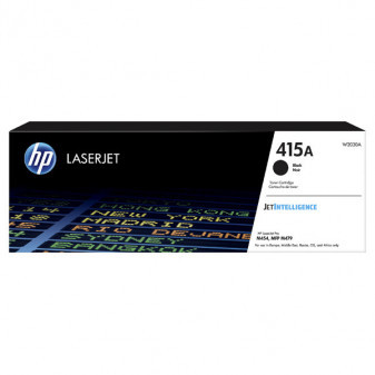 HP originálny toner W2030A, black, 2400str., HP 415A, HP Color LaserJet Pro M454, MFP M479