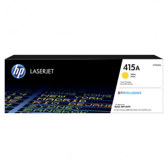 HP originálny toner W2032A, yellow, 2100str., HP 415A, HP Color LaserJet Pro M454dn, MFP M479