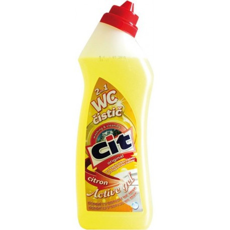 Cit gél na WC 0,75 l citrón