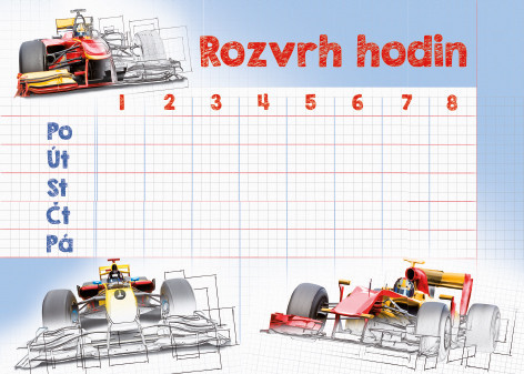 Rozvrh hodín Formula