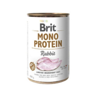 Konzerva Brit Mono Proteín Rabbit 400g