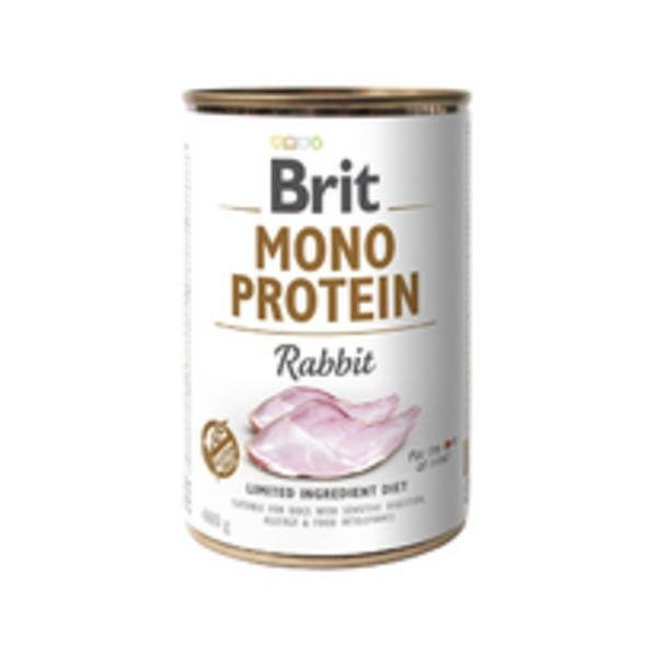 Konzerva Brit Mono Proteín Rabbit 400g