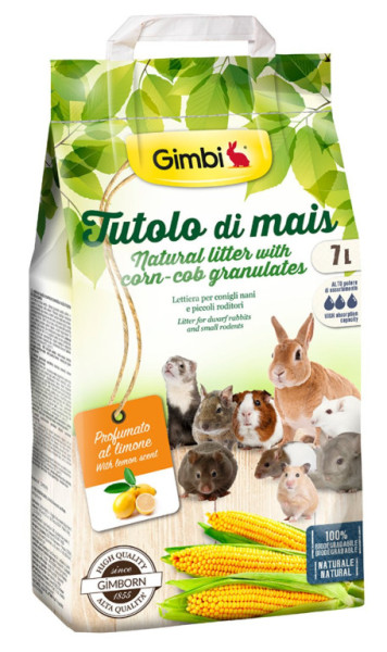 Kukuričná podstielka Gimbi 7 l