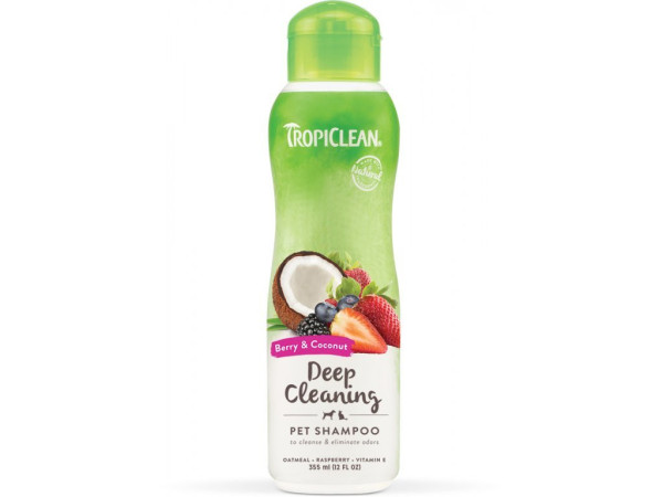 TROPICLEAN šampón s lesnými plodmi a kokosom 355ml