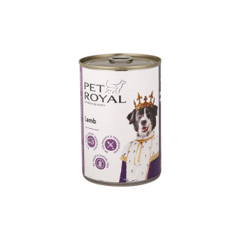 Konzerva Pet Royal pre psov jahňacie 400g