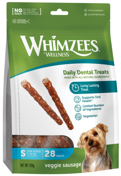 Whimzees veggie párok S 420g