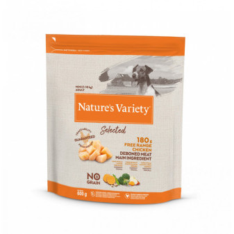 Nature´s variety selected pre malé psy s kuracím 600g
