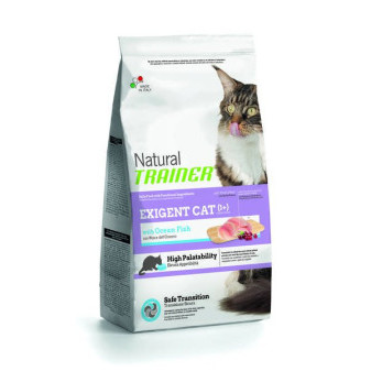 Trainer Natural Cat Exigent morská ryba 1,5kg