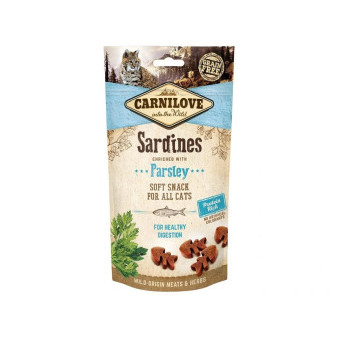 Carnilove Cat Semi Moist Snack Sardine with Parsley 50g