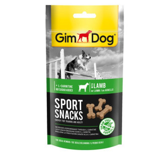 GIMDOG SPORTSNACKS jahňacie 60g