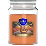 Vonná sviečka v skle s viečkom Halloween 500g 100 hodín SND99-466 Aura