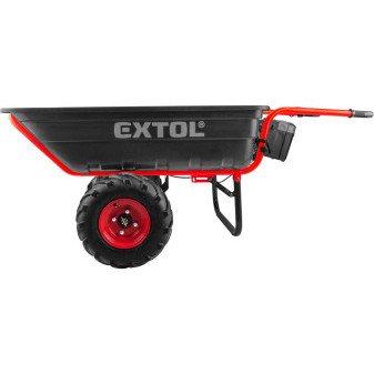 dvojkolák nákladný s prevodovkou aku, 300kg, 300l, 40V Li-ion, 6Ah
