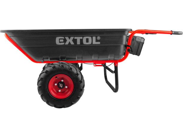 dvojkolák nákladný s prevodovkou aku, 300kg, 300l, 40V Li-ion, 6Ah