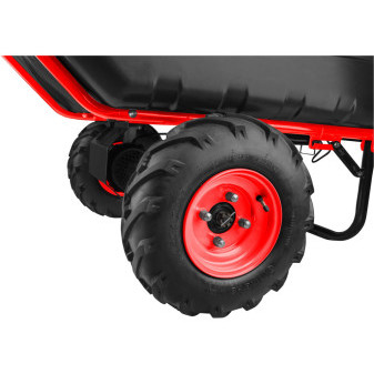 dvojkolák nákladný s prevodovkou aku, 300kg, 300l, 40V Li-ion, 6Ah