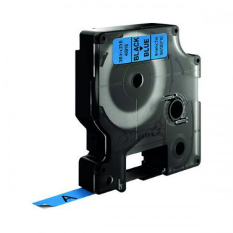 Alternatívna páska Dymo 40916, S0720710, 9 mm x 7 m, čierna tlač/modrá podklad
