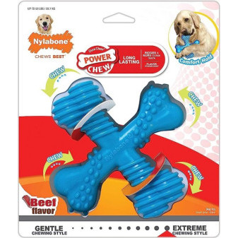 Nylabone hračka Extreme kosť X príchuť hovädzie L