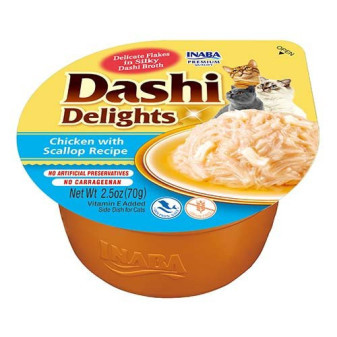 Dashi Delights vanička kura s hrebenatkou 70g