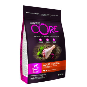 Wellness Core Dog Original Adult Small morka a kura 5kg