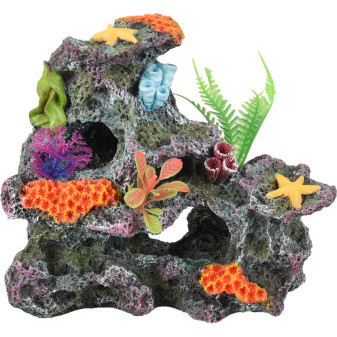 FLAMINGO akváriové dekorácie KORALIA CORAL ROCK 17x10x15cm