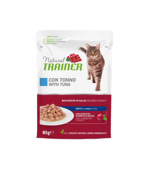 Vrecko Trainer Natural CAT AD. tuniak 85g