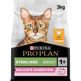 Pre Plan Cat Delicate Digestion Sterilised kura 3kg