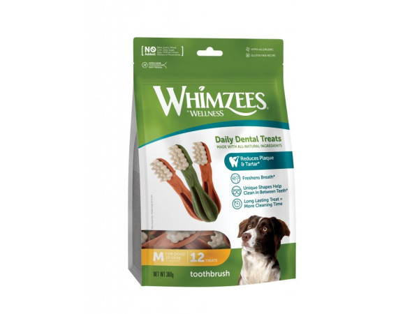Whimzees zubná kefka M 360g