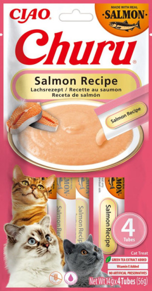 Cat Churu Salmon 4x14g