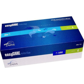 Nitrilové rukavice EASYCARE bez púdru veľkosť S 100 ks
