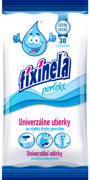 Obrúsky vlhčené Fixinela univerzálna 30ks - dopredaj