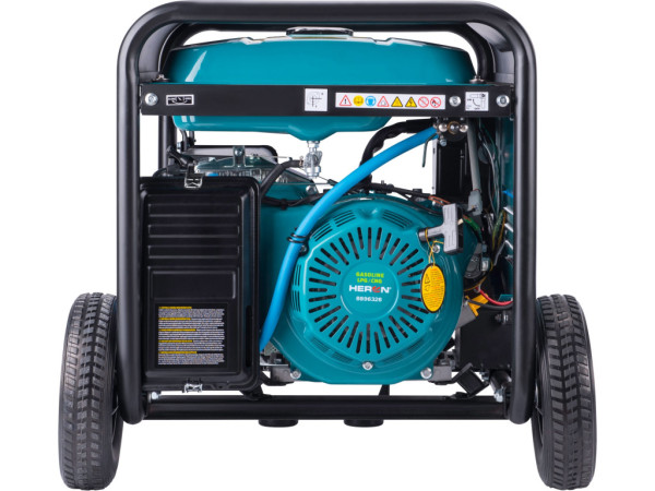 elektrocentrála benzínová a plynová (LPG/NG) 17HP/8,2kW, elektrický štart, ATS ready, podvozok
